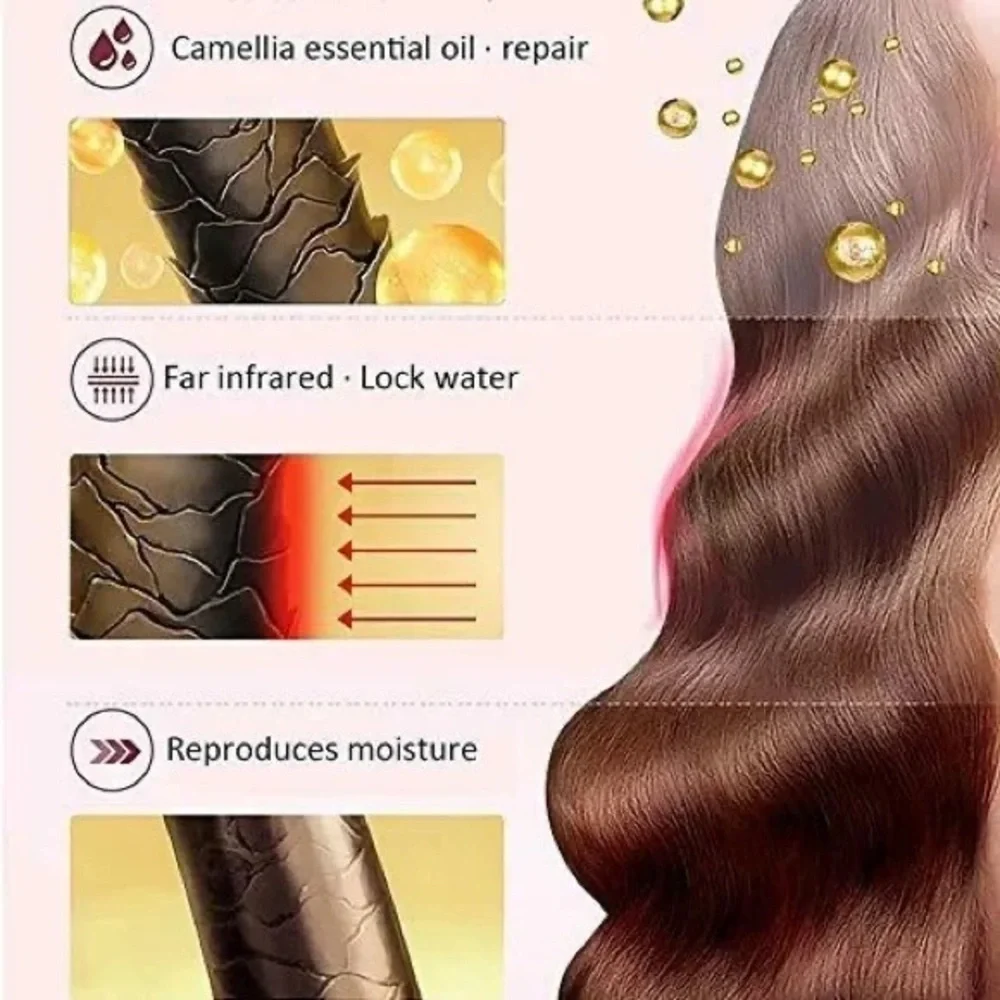 Beachy Hair Waver New LCD Display